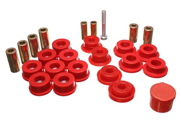 Energy Suspension Polyurethane Bushings | 1350 Offroad - Energy Suspension Control Arm Bushing Set, Red 2.3108R - Image 1