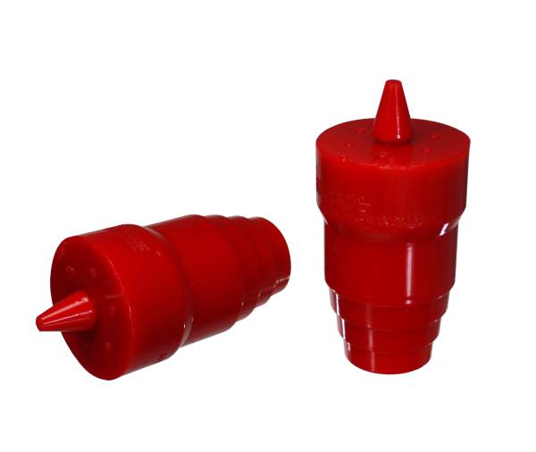 Energy Suspension Polyurethane Bushings | 1350 Offroad - Energy Suspension Tailgate Spare Tire Bumper Set, Red 2.9105R - Image 1