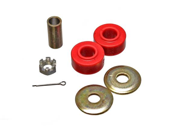 Energy Suspension Polyurethane Bushings | 1350 Offroad - Energy Suspension Rack And Pinion Bushing Set, Red 3.10102R - Image 1