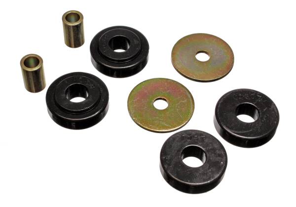 Energy Suspension Polyurethane Bushings | 1350 Offroad - Energy Suspension Transmission Crossmember Mount Bushings, Black 3.1109G - Image 1