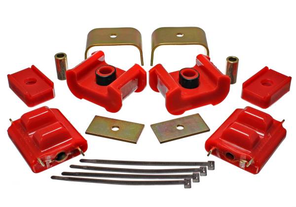 Energy Suspension Polyurethane Bushings | 1350 Offroad - Energy Suspension Motor And Transmission Mount, Red 3.1124R - Image 1