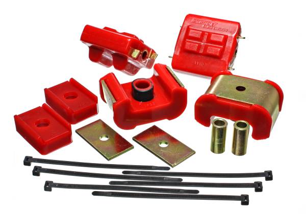 Energy Suspension Polyurethane Bushings | 1350 Offroad - Energy Suspension Motor And Transmission Mount, Red 3.1126R - Image 1