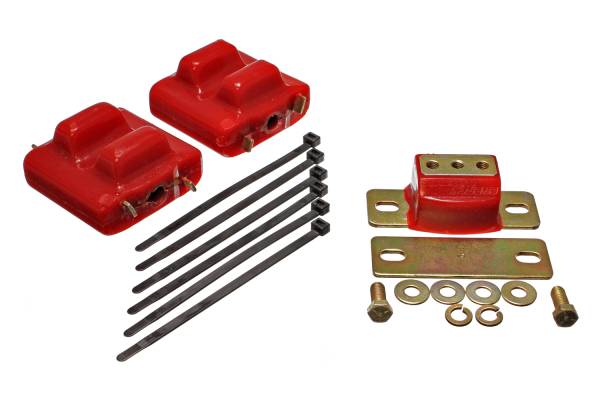 Energy Suspension Polyurethane Bushings | 1350 Offroad - Energy Suspension Motor And Transmission Mount, Red 3.1128R - Image 1