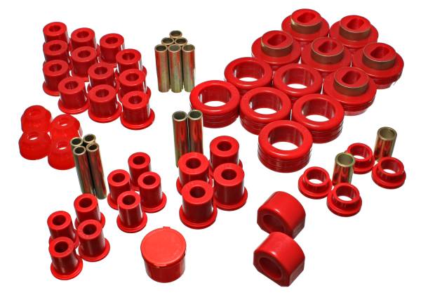 Energy Suspension Polyurethane Bushings | 1350 Offroad - Energy Suspension Hyper-Flex System, Red 3.18102R - Image 1