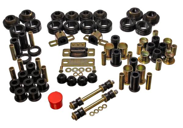 Energy Suspension Polyurethane Bushings | 1350 Offroad - Energy Suspension Hyper-Flex System, Black 3.18106G - Image 1