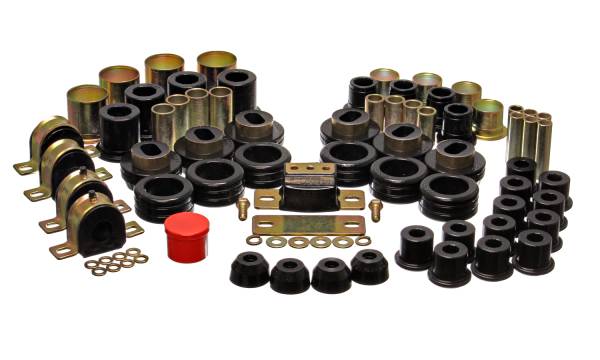 Energy Suspension Polyurethane Bushings | 1350 Offroad - Energy Suspension Hyper-Flex System, Black 3.18108G - Image 1