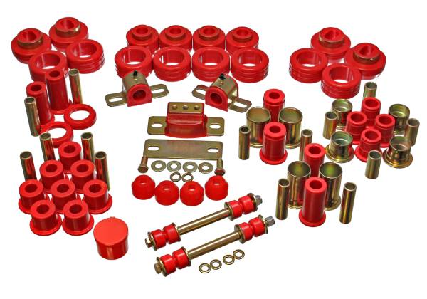 Energy Suspension Polyurethane Bushings | 1350 Offroad - Energy Suspension Hyper-Flex System, Red 3.18106R - Image 1