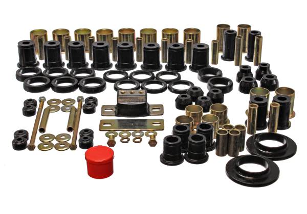 Energy Suspension Polyurethane Bushings | 1350 Offroad - Energy Suspension Hyper-Flex System, Black 3.18110G - Image 1