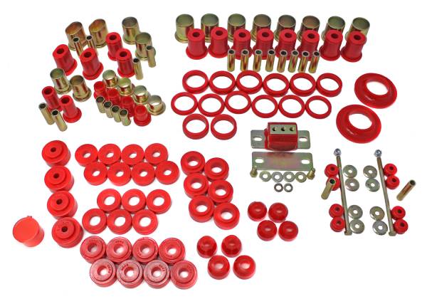 Energy Suspension Polyurethane Bushings | 1350 Offroad - Energy Suspension Hyper-Flex System, Red 3.18113R - Image 1