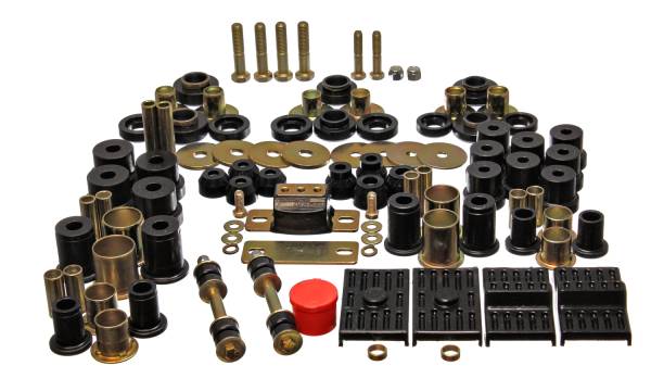 Energy Suspension Polyurethane Bushings | 1350 Offroad - Energy Suspension Hyper-Flex System, Black 3.18116G - Image 1