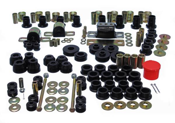 Energy Suspension Polyurethane Bushings | 1350 Offroad - Energy Suspension Hyper-Flex System, Black 3.18123G - Image 1