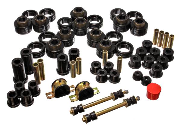 Energy Suspension Polyurethane Bushings | 1350 Offroad - Energy Suspension Hyper-Flex System, Black 3.18125G - Image 1
