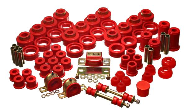 Energy Suspension Polyurethane Bushings | 1350 Offroad - Energy Suspension Hyper-Flex System, Red 3.18126R - Image 1