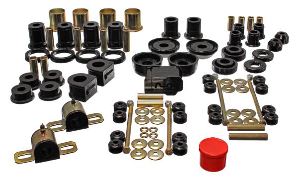 Energy Suspension Polyurethane Bushings | 1350 Offroad - Energy Suspension Hyper-Flex System, Black 3.18130G - Image 1