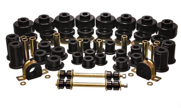 Energy Suspension Polyurethane Bushings | 1350 Offroad - Energy Suspension Hyper-Flex System, Black 3.18129G - Image 1