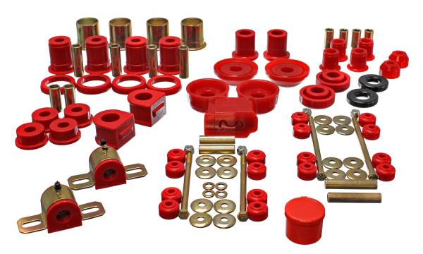 Energy Suspension Polyurethane Bushings | 1350 Offroad - Energy Suspension Hyper-Flex System, Red 3.18130R - Image 1