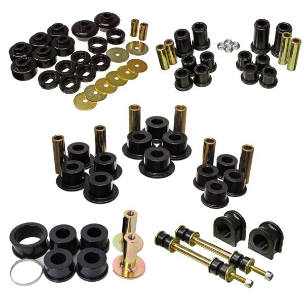 Energy Suspension Polyurethane Bushings | 1350 Offroad - Energy Suspension Hyper-Flex System, Black 3.18137G - Image 1