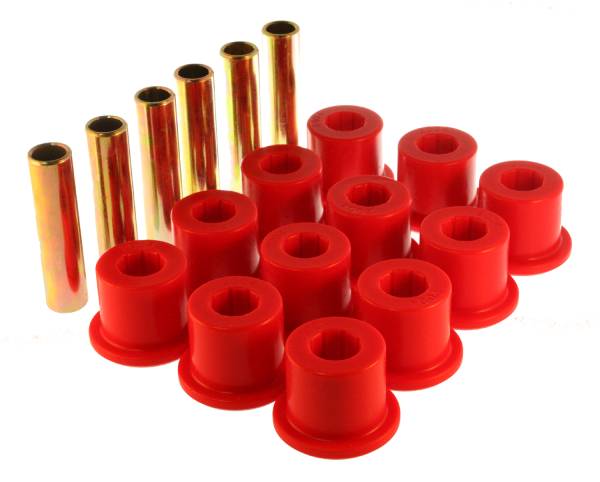 Energy Suspension Polyurethane Bushings | 1350 Offroad - Energy Suspension Leaf Spring Bushing Set, Red 3.2106R - Image 1