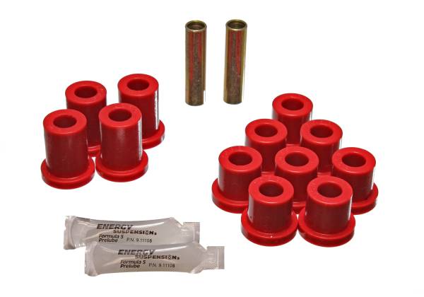 Energy Suspension Polyurethane Bushings | 1350 Offroad - Energy Suspension Leaf Spring Bushing Set, Red 3.2119R - Image 1