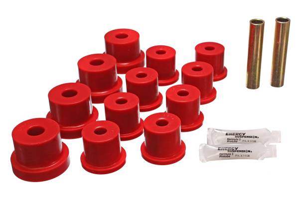 Energy Suspension Polyurethane Bushings | 1350 Offroad - Energy Suspension Leaf Spring Bushing Set, Red 3.2122R - Image 1