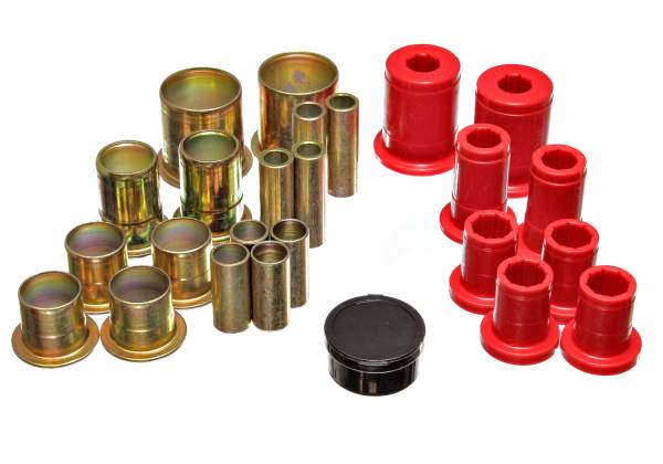 Energy Suspension Polyurethane Bushings | 1350 Offroad - Energy Suspension Control Arm Bushing Set, Red 3.3104R - Image 1