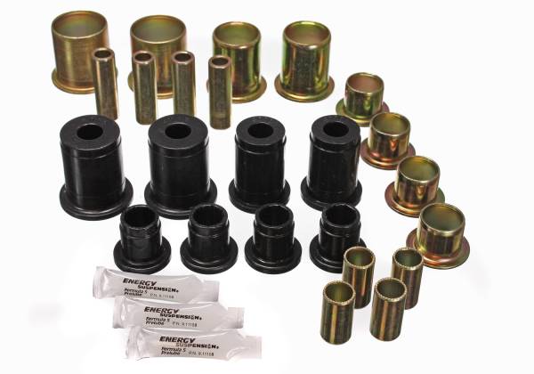 Energy Suspension Polyurethane Bushings | 1350 Offroad - Energy Suspension Control Arm Bushing Set, Black 3.3117G - Image 1