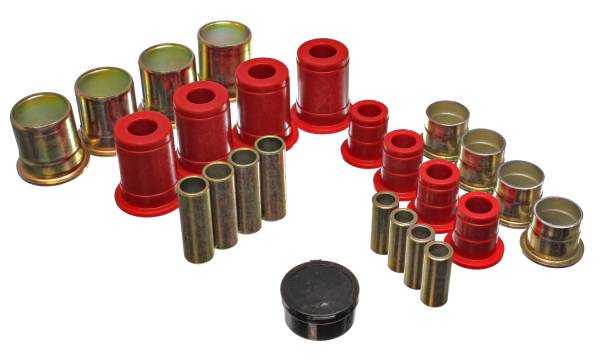 Energy Suspension Polyurethane Bushings | 1350 Offroad - Energy Suspension Control Arm Bushing Set, Red 3.3126R - Image 1