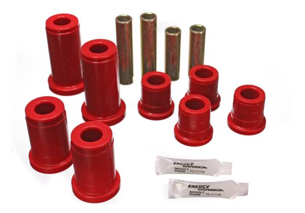Energy Suspension Polyurethane Bushings | 1350 Offroad - Energy Suspension Control Arm Bushing Set, Red 3.3134R - Image 1
