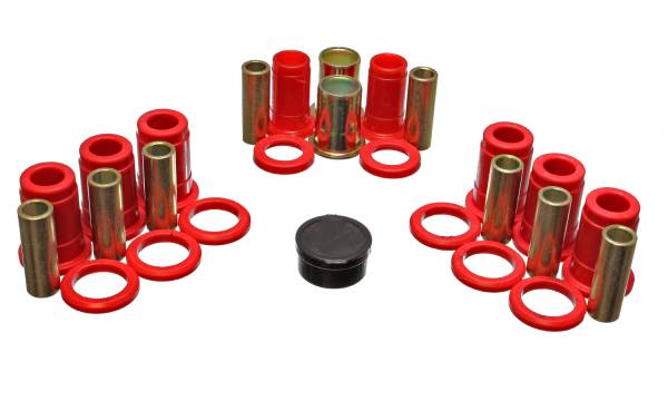 Energy Suspension Polyurethane Bushings | 1350 Offroad - Energy Suspension Control Arm Bushing Set, Red 3.3152R - Image 1