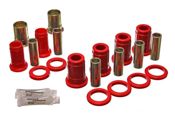 Energy Suspension Polyurethane Bushings | 1350 Offroad - Energy Suspension Control Arm Bushing Set, Red 3.3153R - Image 1