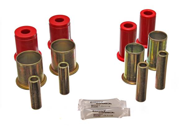 Energy Suspension Polyurethane Bushings | 1350 Offroad - Energy Suspension Control Arm Bushing Set, Red 3.3157R - Image 1