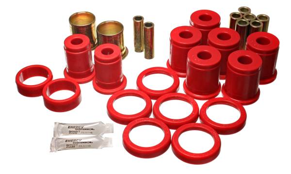 Energy Suspension Polyurethane Bushings | 1350 Offroad - Energy Suspension Control Arm Bushing Set, Red 3.3158R - Image 1