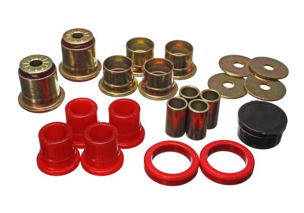 Energy Suspension Polyurethane Bushings | 1350 Offroad - Energy Suspension Control Arm Bushing Set, Red 3.3160R - Image 1