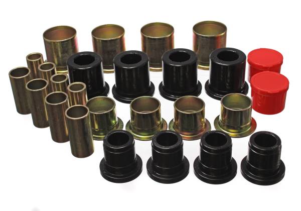 Energy Suspension Polyurethane Bushings | 1350 Offroad - Energy Suspension Control Arm Bushing Set, Black 3.3161G - Image 1