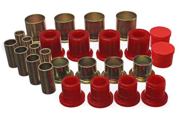 Energy Suspension Polyurethane Bushings | 1350 Offroad - Energy Suspension Control Arm Bushing Set, Red 3.3161R - Image 1
