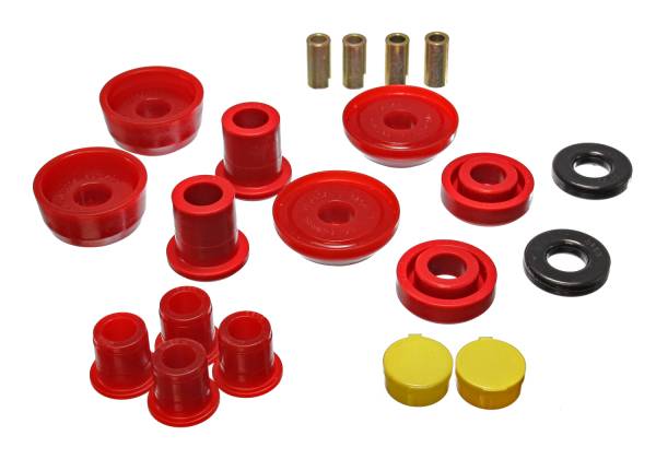 Energy Suspension Polyurethane Bushings | 1350 Offroad - Energy Suspension Control Arm Bushing Set, Red 3.3164R - Image 1
