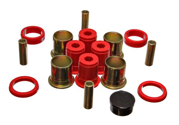 Energy Suspension Polyurethane Bushings | 1350 Offroad - Energy Suspension Control Arm Bushing Set, Red 3.3169R - Image 1
