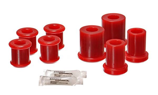Energy Suspension Polyurethane Bushings | 1350 Offroad - Energy Suspension Control Arm Bushing Set, Red 3.3176R - Image 1