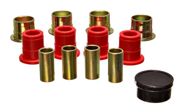 Energy Suspension Polyurethane Bushings | 1350 Offroad - Energy Suspension Control Arm Bushing Set, Red 3.3170R - Image 1