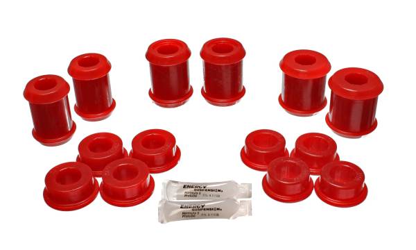 Energy Suspension Polyurethane Bushings | 1350 Offroad - Energy Suspension Control Arm Bushing Set, Red 3.3177R - Image 1