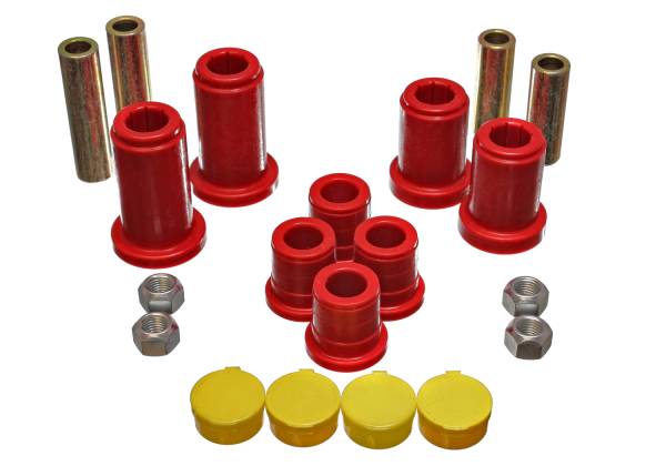 Energy Suspension Polyurethane Bushings | 1350 Offroad - Energy Suspension Control Arm Bushing Set, Red 3.3180R - Image 1
