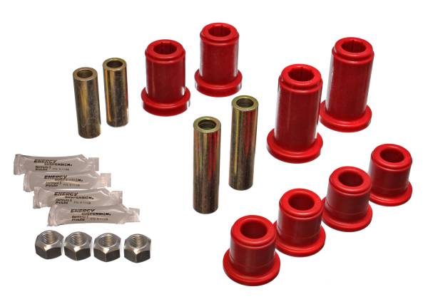 Energy Suspension Polyurethane Bushings | 1350 Offroad - Energy Suspension Control Arm Bushing Set, Red 3.3185R - Image 1