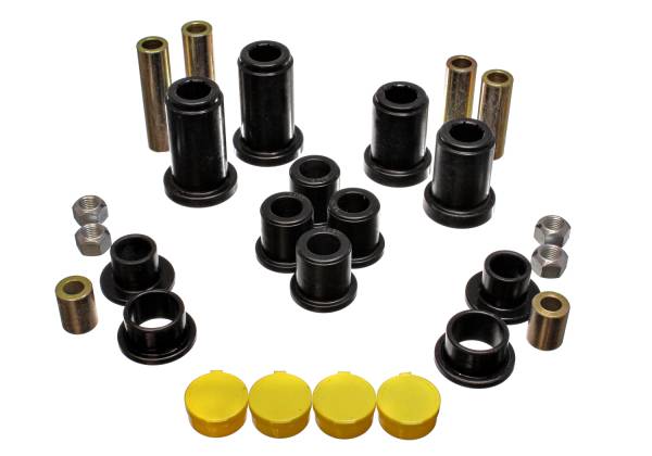 Energy Suspension Polyurethane Bushings | 1350 Offroad - Energy Suspension Control Arm Bushing Set, Black 3.3190G - Image 1