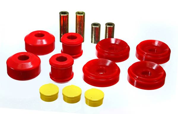 Energy Suspension Polyurethane Bushings | 1350 Offroad - Energy Suspension Control Arm Bushing Set, Red 3.3195R - Image 1