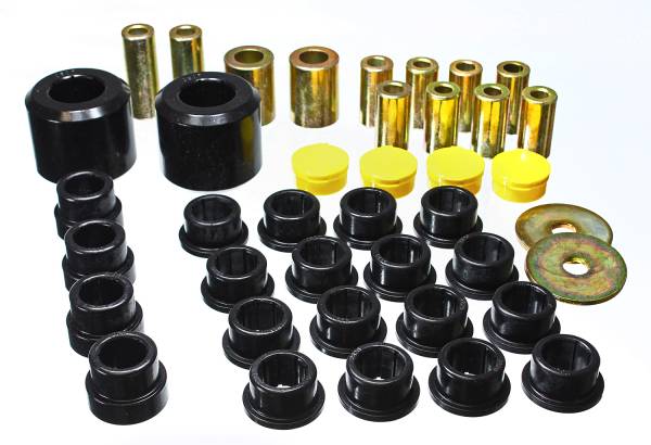 Energy Suspension Polyurethane Bushings | 1350 Offroad - Energy Suspension Control Arm Bushing Set, Black 3.3196G - Image 1