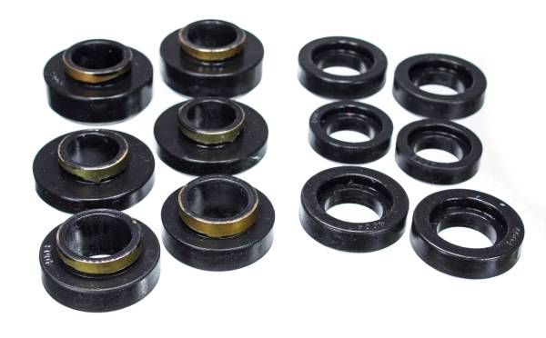 Energy Suspension Polyurethane Bushings | 1350 Offroad - Energy Suspension Body Mount Set, Black 3.4101G - Image 1