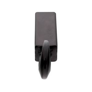 Smittybilt - Smittybilt Receiver Tow Hook Fits Standard 2 in. Receiver Black Front - 7610 - Image 3