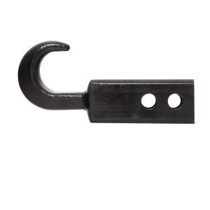 Smittybilt - Smittybilt Receiver Tow Hook Fits Standard 2 in. Receiver Black Front - 7610 - Image 5