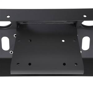 Smittybilt - Smittybilt XRC GEN 2 Front Bumper Lite Textured Black Incl. D-Rings Winch Plate[Up to 12000 lb.] O.E. Fog Light Ports [Lights Not Included] - 76807LT - Image 3