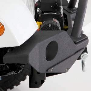 Smittybilt - Smittybilt XRC M.O.D. Bumper End Plates Full Width End Plate Textured Black This Is Not A Complete Bumper To Purchase Bumper Center Section Use Part No.[76825] - 76828 - Image 12